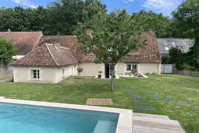 Image de Magnifique maison du 19ème siècle restaurée avec gout. Piscine Chauffée