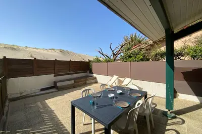 Image de Maison à Capbreton: 20m plage, terrasse, parking, animaux ok