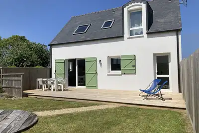 Image de Maison plein sud, au calme Ă 150 m de la mer