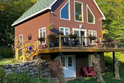 Image de Cozy Chalet adjacent to Kingdom Trails\nbike, hike, ski, or just relax
