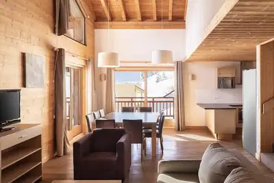 Image de Chalet individuel - 4 chambres à Dormio resort Les Portes du Grand Massif - Flaine