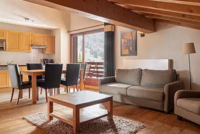 Image de Appartement penthouse - 2 chambres à Dormio resort Les Portes du Mont Blanc - Vallorcine