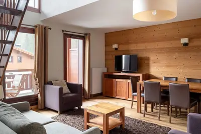 Image de Appartement duplex - 2 chambres à Dormio resort Les Portes du Mont Blanc - Vallorcine