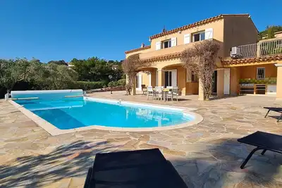 Image de Villa piscine avec vue mer 8 personnes