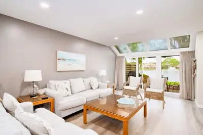 Newly Renovated! Idyllic Lake Views, Golf Cart Included, Beach Close By!