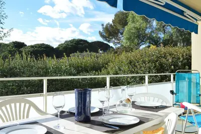 Image de Appartement moderne proche plage avec terrasse, parking privé - 3 pièces, 5 couchages