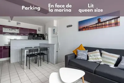 Image de Appartement dos à la marina - Proche de la plage