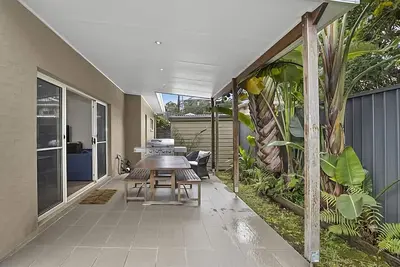 Image de This beautiful four bedroom house is ideal for a family getaway.