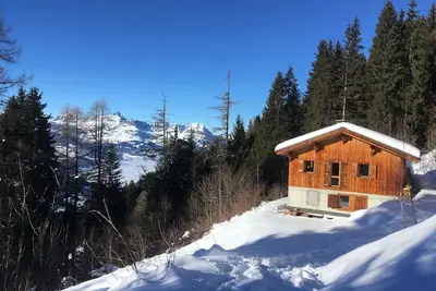Image de Bright alpine chalet, 1, 500 m at the foot of Mont Blanc, in the heart of nature