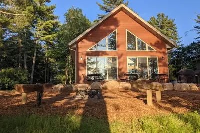 Image de Lakefront Cabin on Pike Lake Chain w/Sunset View - Atv/Snowmobile Flambeau Trail