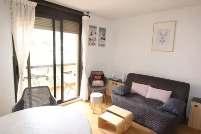 Image de Studio rénové télécabine - Balcon & Parking
