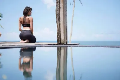 The Delux Villa Tao in Balian, facing the Indian Ocean!