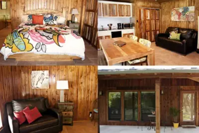 Image de Cabine-Salle de bain privée séparée-de Luxe-Vue sur la campagne-The Treehouse