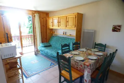 Image de Charmant T2 cabine aux Saisies - 6 pers, balcon, proche Esf et sports