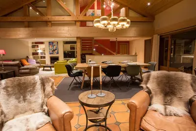 Image de Chalet de prestige 5* aux Gets avec jacuzzi et cheminée