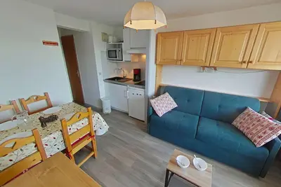 Image de Studio cabine aux Saisies, 4 pers, proche centre, balcon