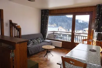Image de Duplex 2 pièces à Notre-Dame-de-Bellecombe, au calme proche des pistes - pour 6 personnes