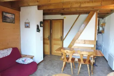 Image de Appartement duplex cosy à Crest-Voland, 6 pers, proche pistes et garage inclus