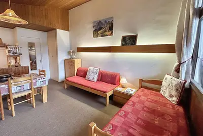 Appartement 2 pièces+alcôve, 4 couchages, parking, Megève
