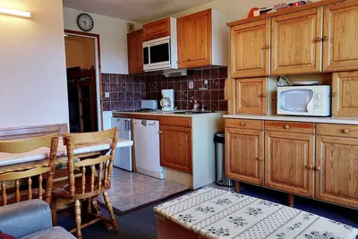 Image de Studio cabine fonctionnel pour 6 pers. au pied des pistes - Parking inclus