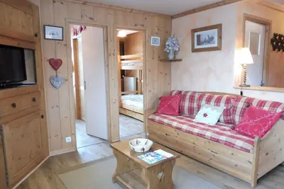 Image de Appartement Cozy 2 Pièces Cabines à 300m des Pistes - 6 Pers - Crest-Voland