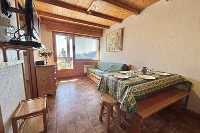 Image de À deux pas des pistes : Appartement 2 pièces cabine à Crest-Voland – 4-6 pers.