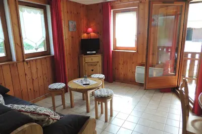 Image de Bel appartement 3 pièces aux Gets, proche pistes et centre, équipé tout confort, capacité 4 pers.