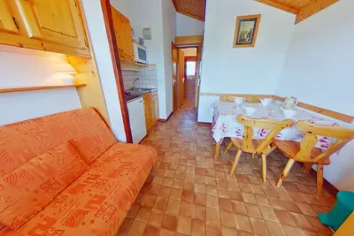 Image de Studio cabine aux Saisies, 4 personnes, proche commerces et pistes