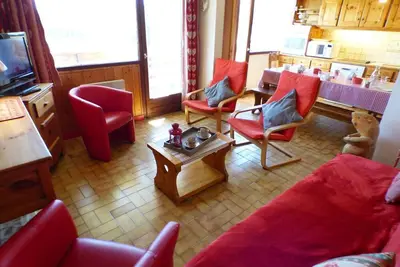 Image de Grand appartement 4 pièces Les Saisies, 3 chambres pour 8 pers, animaux admis