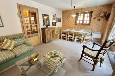 Confortable Duplex 3 Pièces, 6 Couchages, Proche Centre et Télécabine, Balcon Sud, Megève