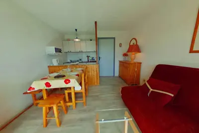Image de Appartement Cosy 2 Pièces aux Saisies - 5 Pers, Centre Station, Balcon Sud