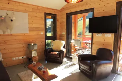 Image de Appartement T3 duplex lumineux avec garage et Wifi aux Gets