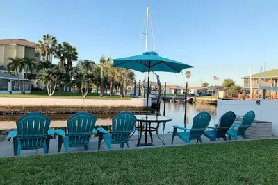 Water Front Home on Canal; Access to the Gulf of Mexico.