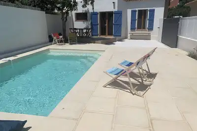 Image de Villa avec piscine à 5 min. à pieds des plages /A2