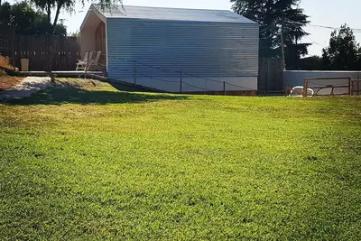 Image de Design cabin with 1200 m garden all private