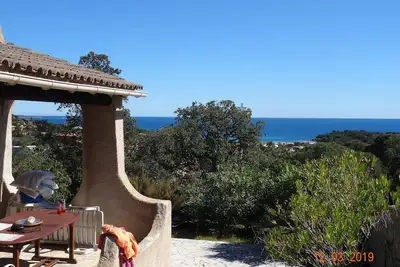 Image de Villa indépendante 4/6 personnes 3 terrasses - Palombaggia vue mer magnifique