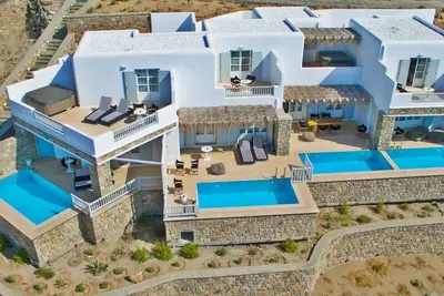 Image de Myconian Villa Collection Unique Villas: 5-Bedroom Ornos Villa