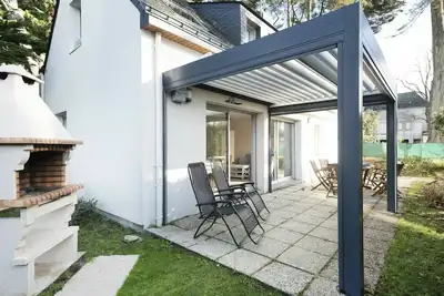 Image de Belle maison de vacances privée pour 6 personnes avec Tv, terrasse et parking