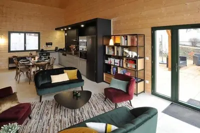 Image de Maison de campagne éco-construite, spa, proche Nancy, tout confort, petit-déjeuner inclus