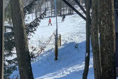 Image de Camelback walk out onto the slopes