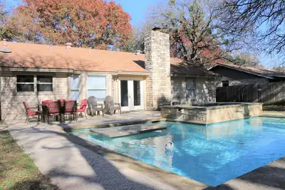 Image de House with 3 bed room, 3 TVs and 2 full bath. Access to pool is complimentary.