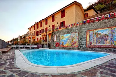 Image de Villa panoramique près de Ravello, piscine privée, jardin et vue imprenable, parking