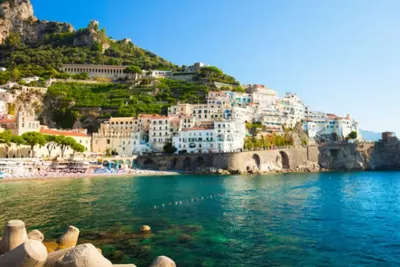 Image de Appartement de luxe à Amalfi près de la plage, vue imprenable, parking sur demande