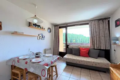 Image de Appartement Montgenèvre 6 pers, skis aux pieds, animaux acceptés, parking