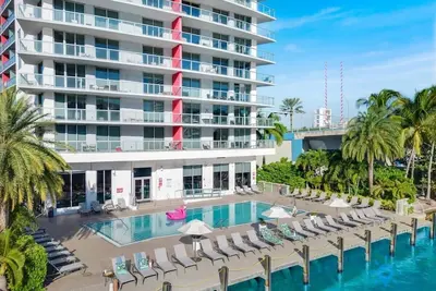 Image de Apartment with Pool - Gym - Balcony and Near Beach