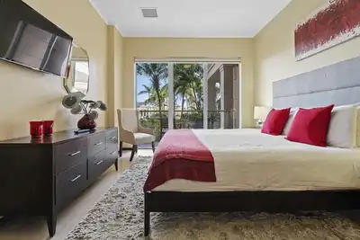 Image de Eagle Beach - Tropical Garden 1br condo - Lv105-1