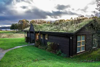 Image de Luxury chalet with hot tub and loch views