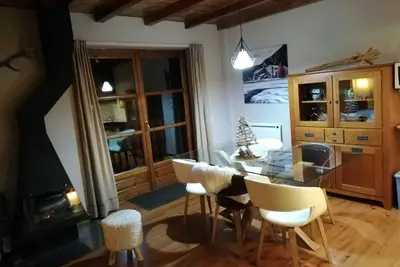 Apartment with Wiffi and bedding, all equipped and at the foot of the ski slopes