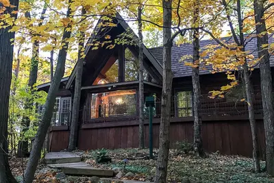 Image de Authentic Log Cabin Gated Community w\/ Access Lake Michigan & South Haven