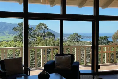 Image de Big Sur Lodge-Style House in Carmel with Panoramic Ocean, Bay & Valley Views!